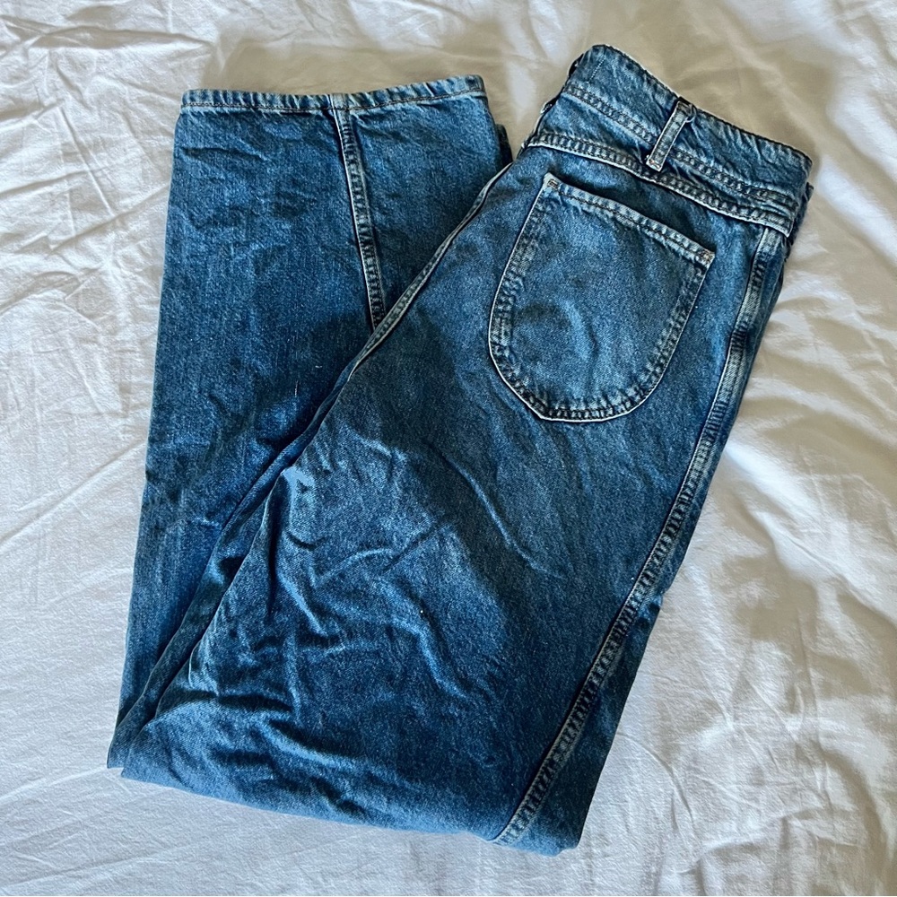 Free people / Aster Seamed Relaxed
Straight Leg Jeans / Size 32 - Picture 3 of 6